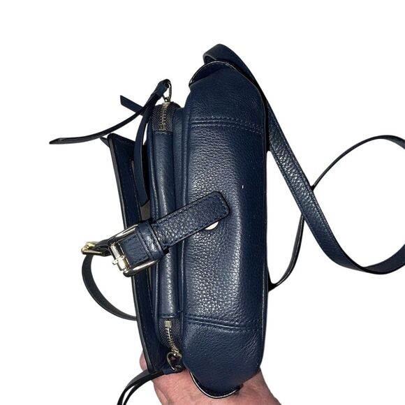 Vince Camuto Women's Blue Ink Leather Crossbody Bag Small Casual - Picture 7 of 7